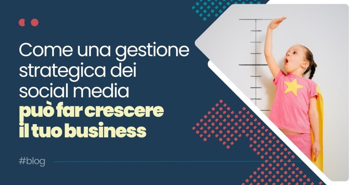 Copertina articolo - Come una gestione strategica dei social media può far crescere il tuo business