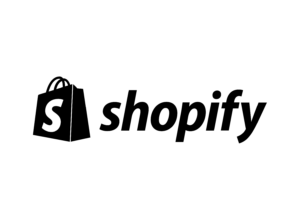 Shopify Black Logo
